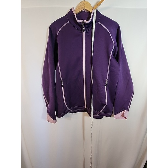 Peter Millar Element 4 Warmth Golf Jacket Full Zip Fleece Lined Women Size L - Picture 6 of 13